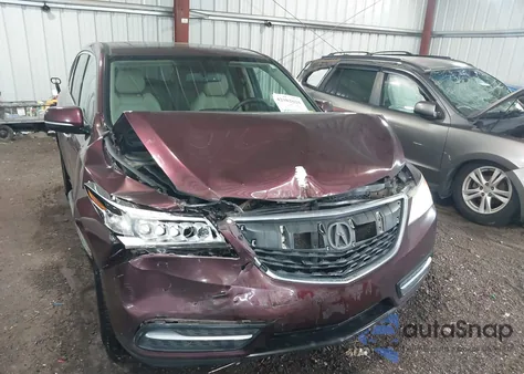 2015 Acura Mdx из США, поврежденный, VIN 5FRYD4H27FB009954